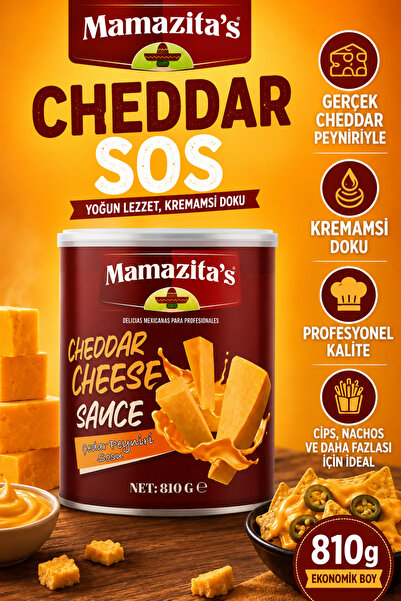 Mamazita'S Cheddar Sos 810 Gr