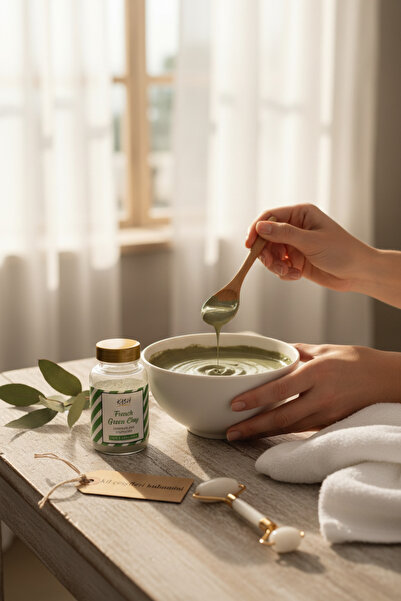 KASH French Green Clay Mask - Yeşil Kil Maskesi