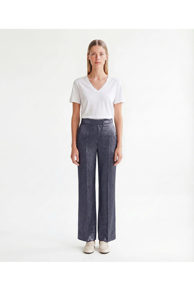Yargıcı Straight High Waist Pants