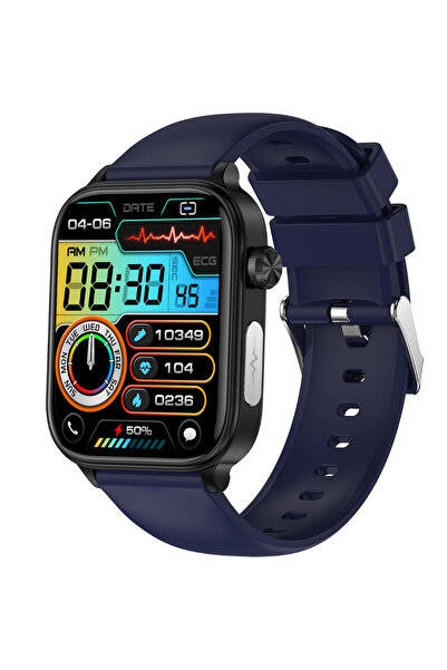 Evolve-x Smartwatch EvoPulse PRO, 1.96 ", Negru