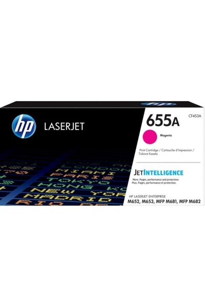 HP Toner original magenta, nr. 655A, pentru Laserjet Enterprise M652/M653/M68...