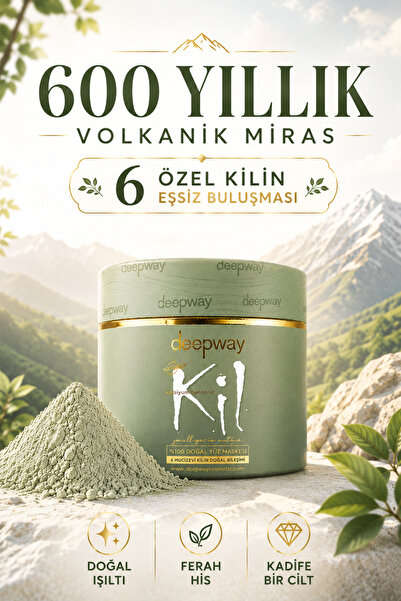 Deep Way Deepway Bentonit Toz Kil Sivilce Net: 175 gr