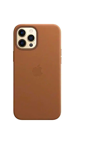 Apple Husă din piele MagSafe pentru iPhone 12 Pro Max - Maro șa
