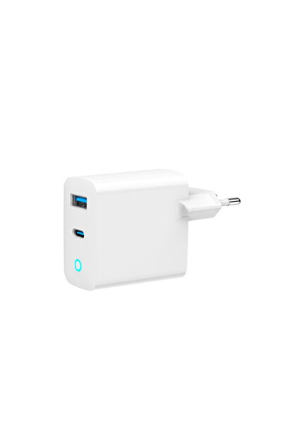 Gembird Universal 30W, LED indicator, tehnologie GaN, Alb