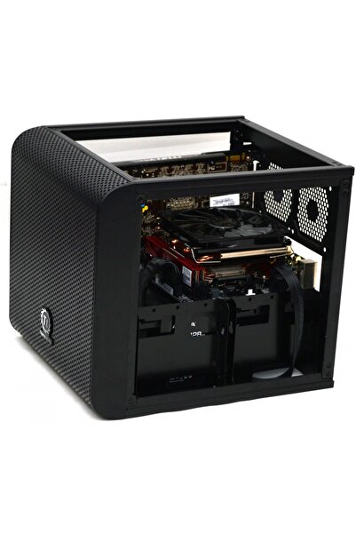 THERMALTAKE Core V1, Cube Case, neagra, fara sursa