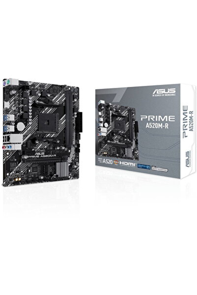 ASUS PRIME A520M-R AMD A520 Socket AM4 micro ATX