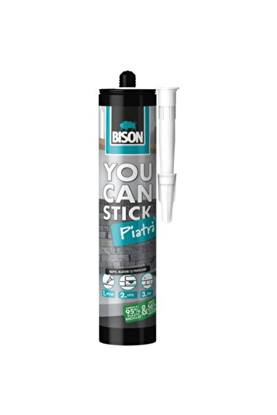 Bison Adeziv Premium pentru piatra si marmura You Can Stick, 440g