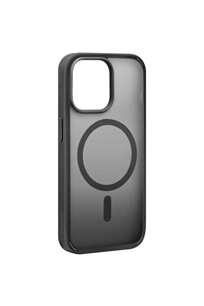 SBS Husă de silicon Puro Gradient MagSafe pentru iPhone 15 Pro Max - Negru