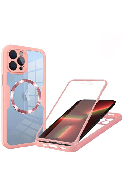 Techsuit Husa pentru iPhone 13 Pro + Folie - ColorVerse 360 MagSafe Series - ...