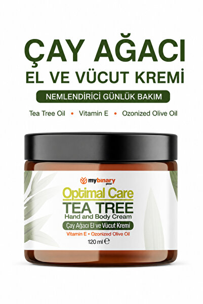 My Binary Global Optimal Care Tea Tree Oil Hand and Body Cream 120ml