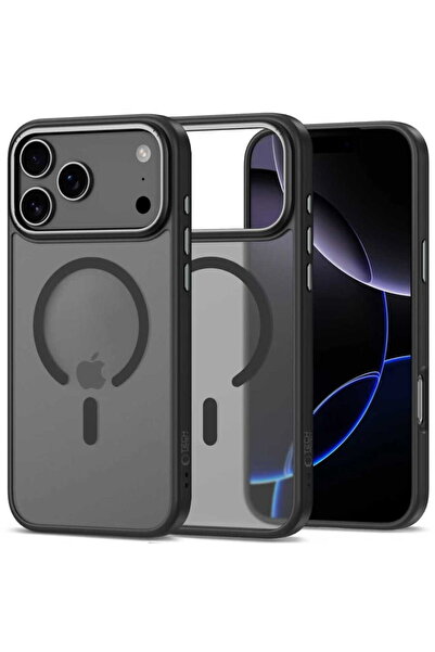 Tech-Protect Magedge MagSafe Case for iPhone 17 Pro, gunmetal frame, premium ...