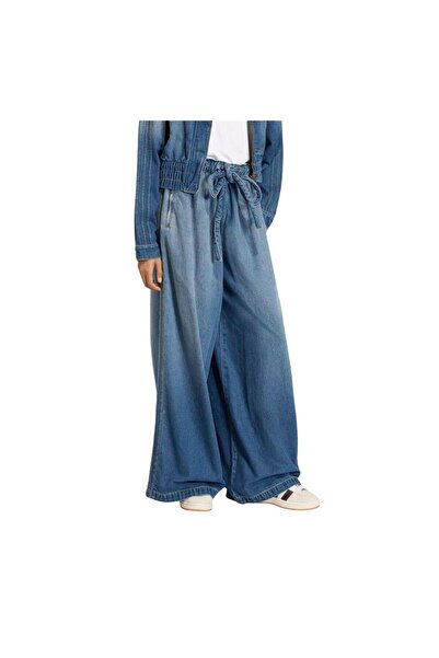 adidas KE1071-K P Ess Denim Tp Γυναικείο Παντελόνι Μπλε