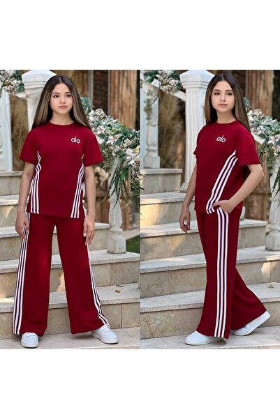 Ütk kids Stylish Summer Modal Striped 2-Piece Set for Young Girls and Children