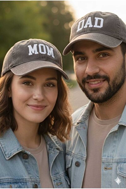 Betülce Vintage kapa sa natpisom "TATA / MAMA" u unisex stilu