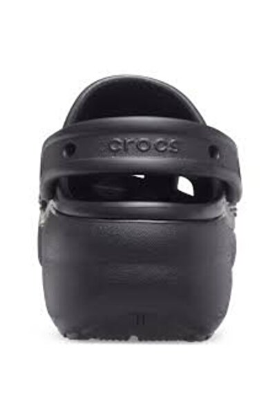 Crocs 206750-001-001 Classic Platform Clog W Damen Hausschuhe Schwarz