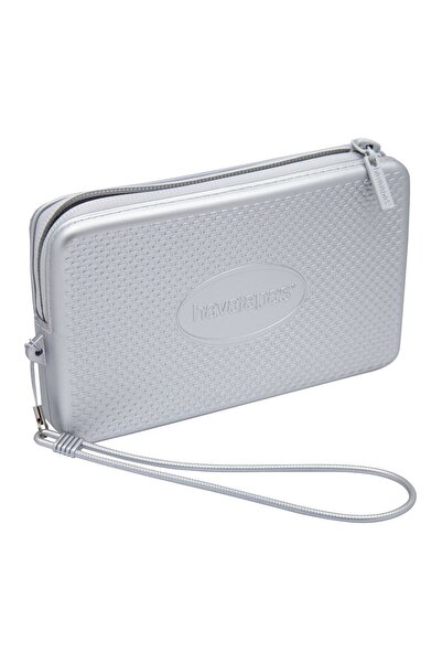 Havaianas Mini Bag Plus Cool Metalik Gümüş Plaj Çantası