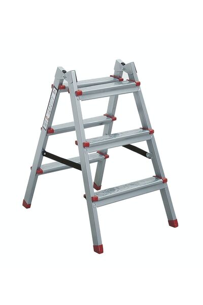 ZE Zigana Ev Gereçleri Zigana 3x3 Çift Çıkışlı Metal Merdiven Katlanır ev ofi...