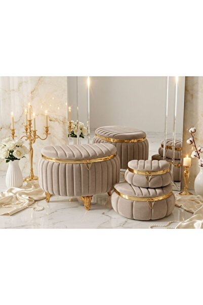 Duru Çeyiz Sandıkları Havana Çeyiz Paket 3 Lü
