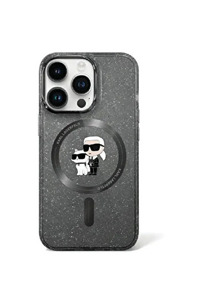 Karl Lagerfeld KLHMN61HGKCNOK iPhone 11 / Xr 6.1 "   negru/negru carcasă...