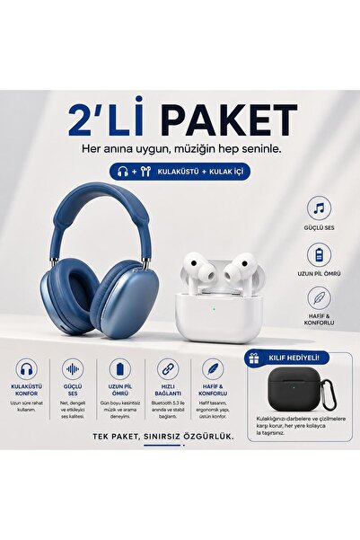 TEKNO Pro 2 Ios Android Uyumlu Kablosuz Bluetooth Kulaklık Kulakiçi Kulaklık ...