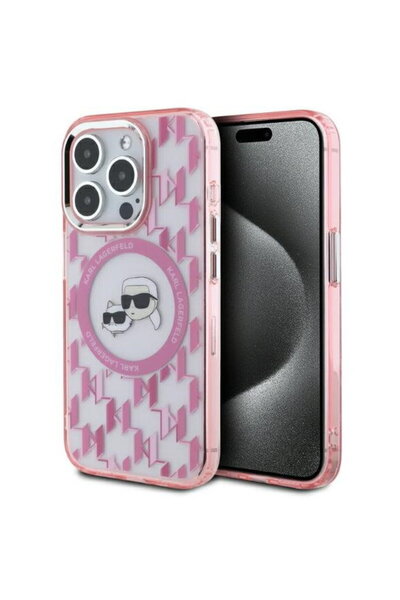 Karl Lagerfeld Husa pentru iPhone 15 Pro Max - IML MagSafe (KLHMP15XHMCKMHP) ...