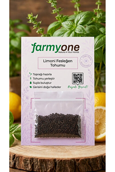 farmyone Limoni Fesleğen Tohumu – 100 Adet