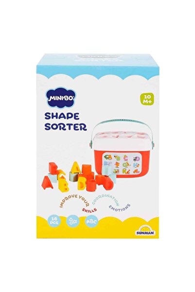 Minibo Jucarie bebelusi, Minibo, Galetusa cu litere si forme