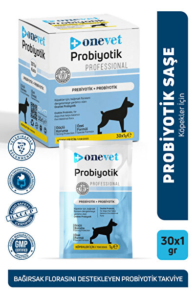 OneVet Probiyotik Şase Köpekler Için Sindirmeye Yardımcı Takviye Vitamini 30 ...