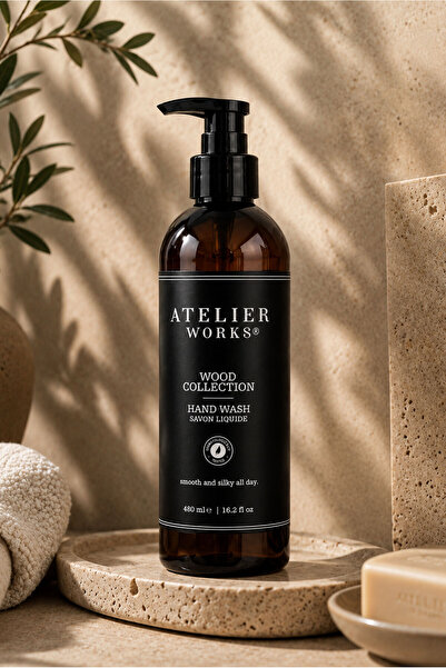 ATELIERWORKS Wood Collection Sıvı El Sabunu 480ml