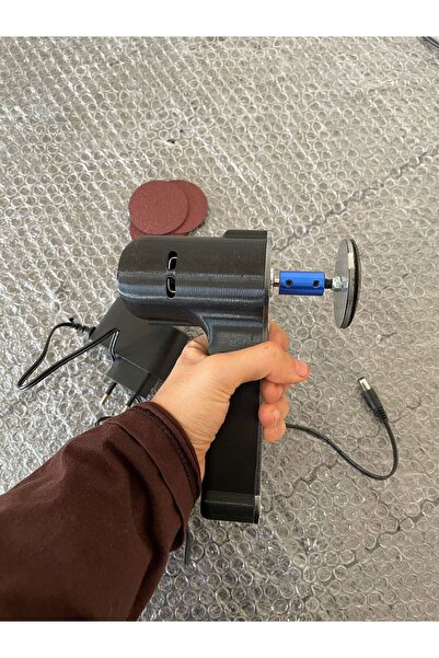 GBA آلة صنفرة يدوية صغيرة هواية مع قرص 50 ملم وطقم صنفرة لاصق مع محول للمعادن...