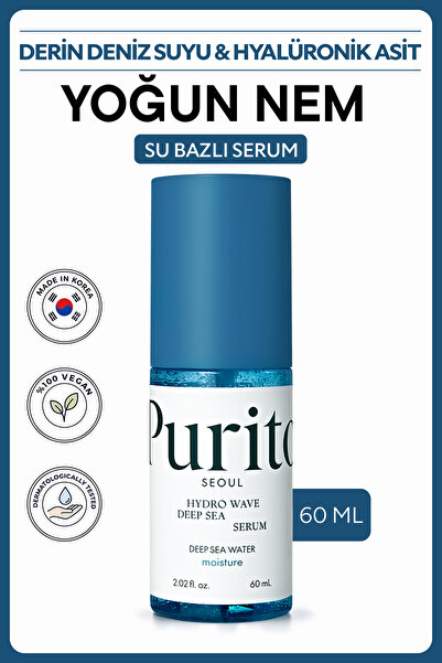 Purito Hydro Wave Deep Sea Serum - Yoğun Nemlendirici ve Stres Karşıtı Derin ...