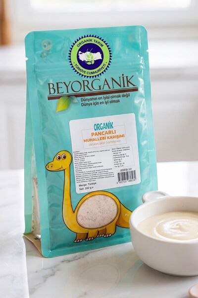 BEYORGANİK Organik Pancarlı Muhallebi Karışımı 160gr