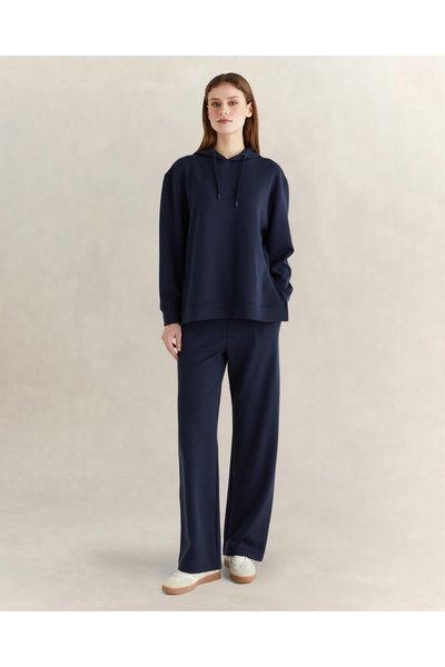 Gant Kadın Lacivert Relaxed Fit Eşofman Altı