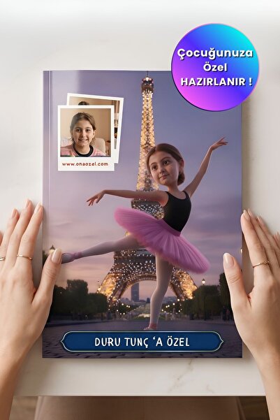 Ona Özel Çocuklar İçin Kişiye Özel Hikaye Kitabı - Doğum Günü Hediyesi - Okum...