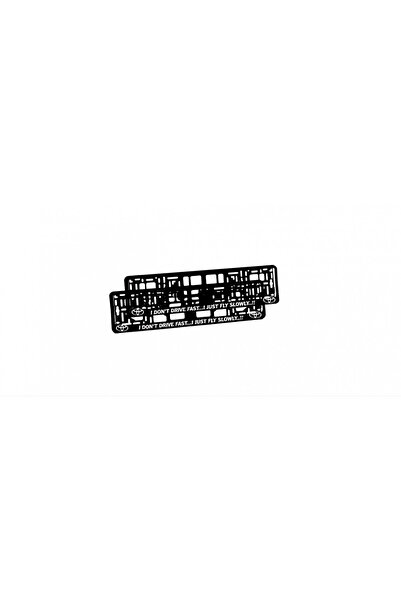 OEM Set 2 suporturi numar inmatriculare personalizat Drive Toyota