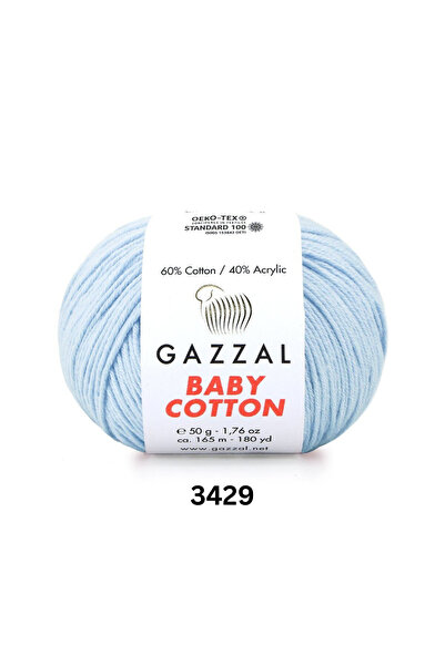 Gazzal Baby Cotton El Örgü İpi - Amigurumi İpi - 50gr