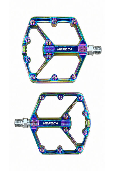 Evo Meroca Rainbow Alüminyum Platform Bisiklet Pedalı - MTB / BMX / Şehir Bis...
