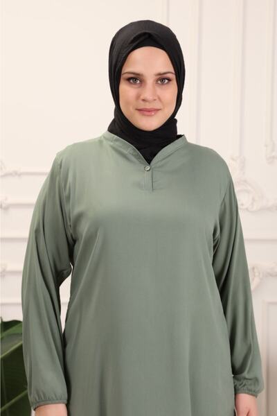 MIZMIZ Dokuma Viskon Yumuşak Kumaş Tunik