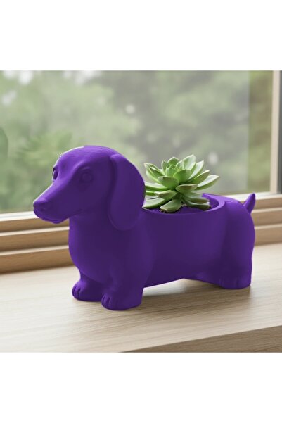 OEM Ghiveci Decorativ Teckel pentru Suculente și Plante Mici, Imprimat 3D