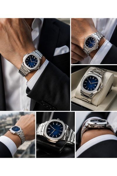 S.POLO Brand New Season Square Case Sport Stylish Men's Wristwatch with Brace...