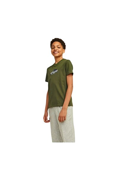 Jack & Jones Зелена тениска за момче