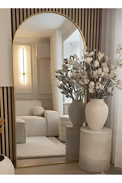 M SMART مرآة أنيقة التصميم كبيرة الحجم 170×70 سم - مرآة بطول كامل مع إطار معد...