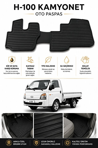 Black Gold Hyundai H100 Oto Paspas Panelvan Minibüs Ticari Araca Özel Premium...