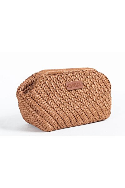 Chielle Moana El Örgüsü Clutch Çanta