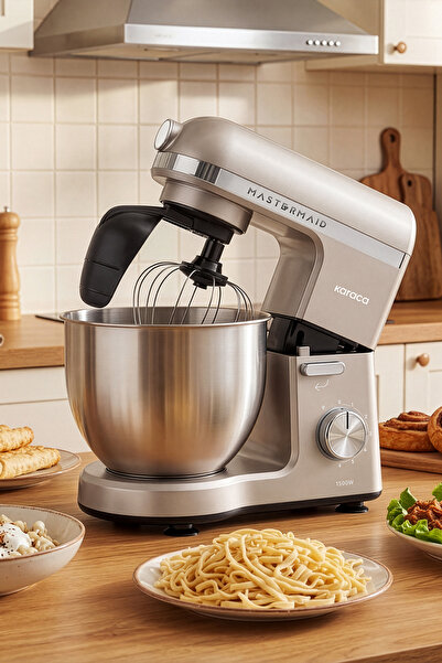 Karaca Mastermaid Chef Pro Çift Kollu Mutfak Şefi 1500 W Iconic Beige