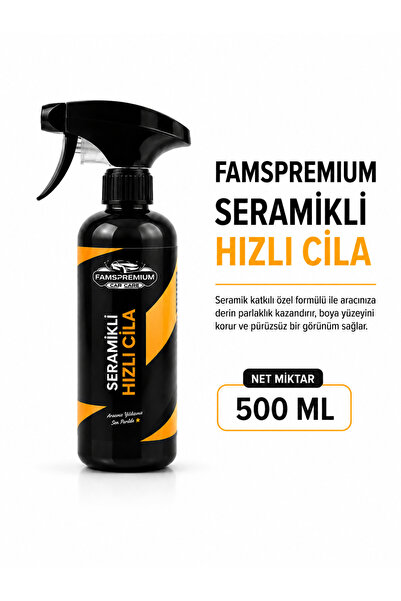 Famspremium FAMS Premium Seramikli Hızlı Cila
