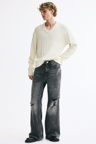 H&M Loose Bootcut Jeans