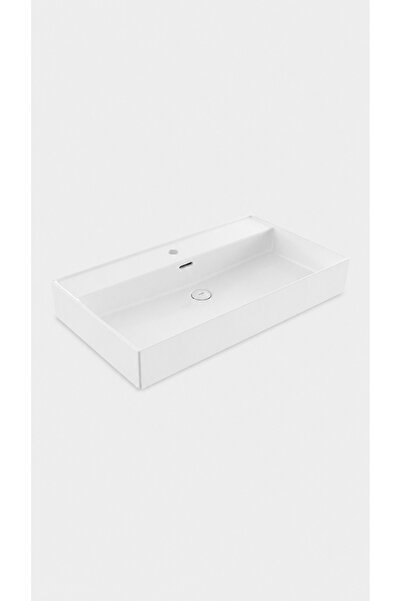 Bocchi MILANO LAVABO 80 CM - PARLAK BEYAZ