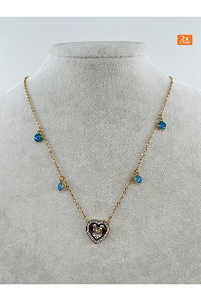 Bozhi Steel Necklace 237 Silver Business Woman Style Gold