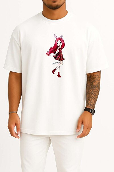 Bahriyeli Collection oversized Ever After High Pixies Wikia Art Unisex T-shir...